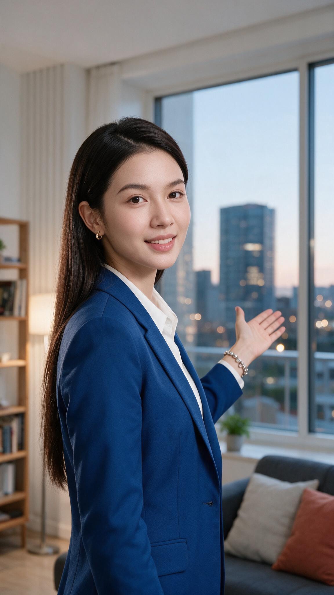 Mai dẫn giải trong căn hộ